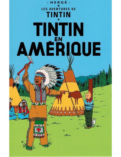 TINTIN A AMERICA (LES AVENTURES D EN TINTIN)