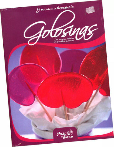 LIBRO DE COCINA "EL MUNDO DE LA REPOSTERÍA: GOLOSINAS"
