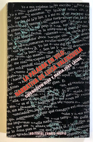 La palabra en vilo: Narrativa de Luisa Valenzuela