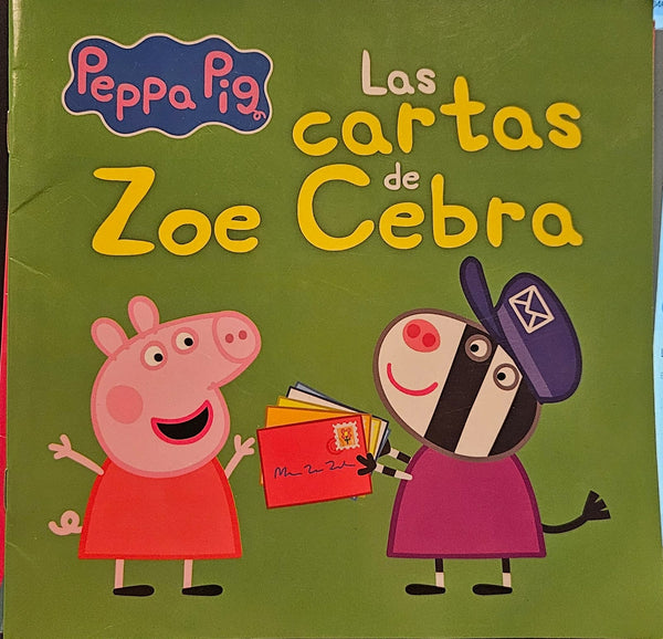PEPPA PIG: Las cartas de Zoe Zebra