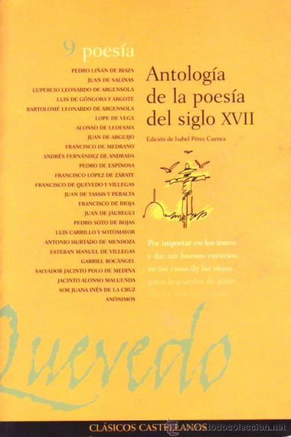 Antología de la poesía del siglo XVII