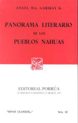 Panorama literario de los pueblos nahuas