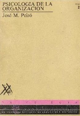 Psicología de la organización. Tomo 1